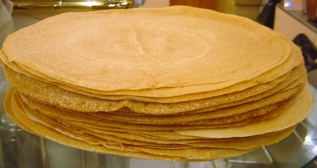 Crepes Natural 18 cm -40 gr