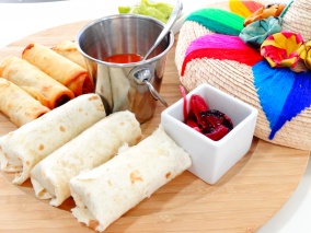 Flautas de frango Chipotle-60 gr