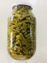 Nopales Tiras - Frasco Cristal
