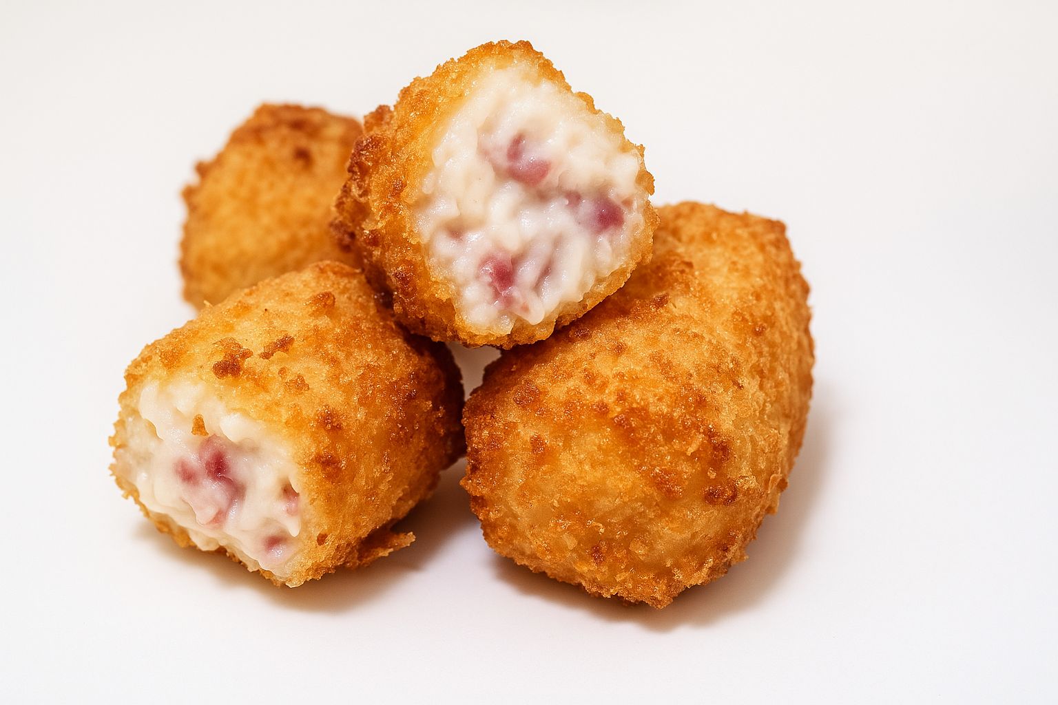 Croquetes de presunto ibérico cremoso
