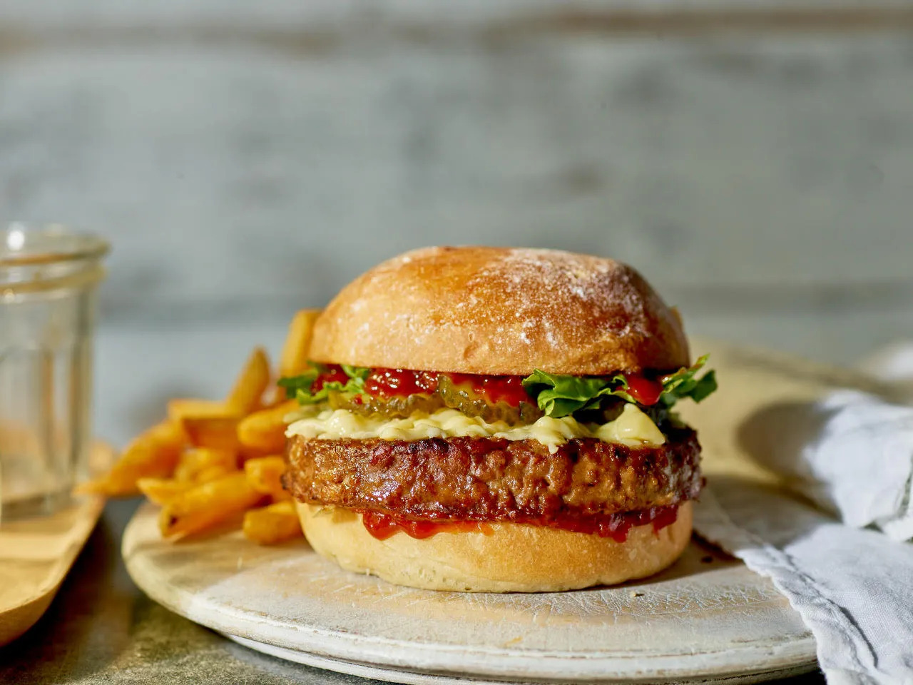 Hamburger vegani di Linda McCartney da 1/4 di libbra - 113,5 g