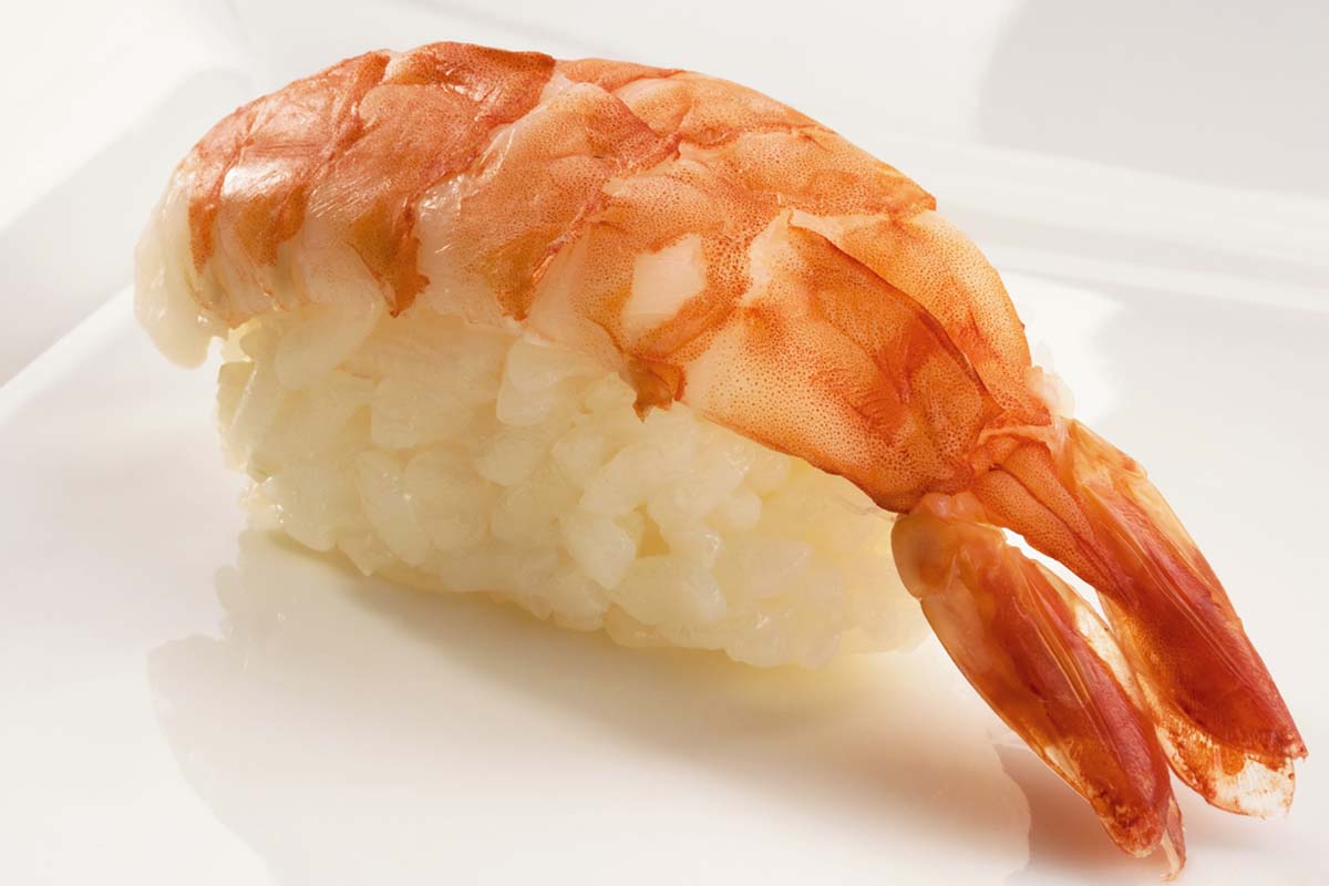 Sushiebi Langostino Vannamei 4L (longitud de 8,6 a 9,0 cm) - 7,3 gr