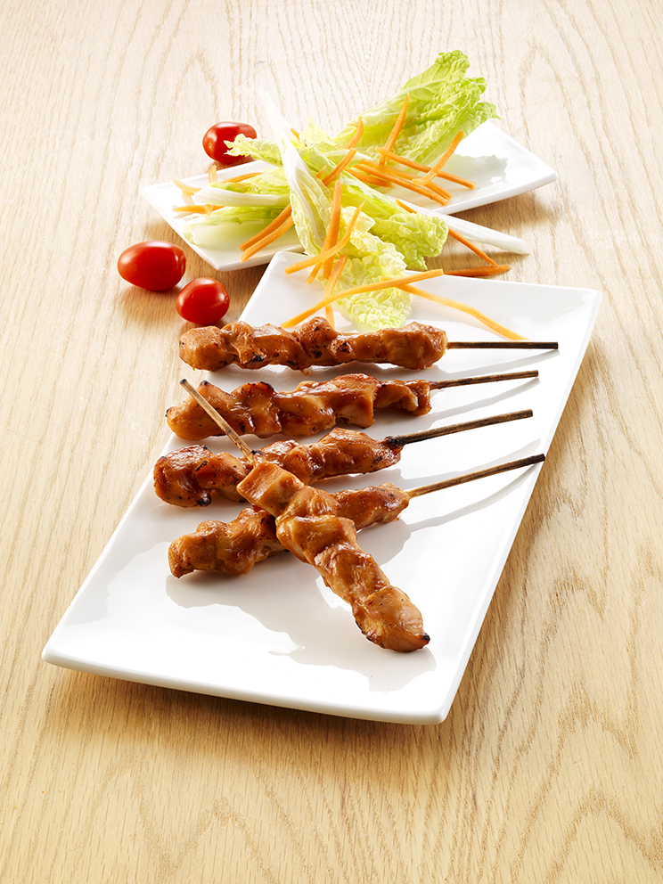 Mini Espetada Yakitori (30 g / unidade) BBQ.