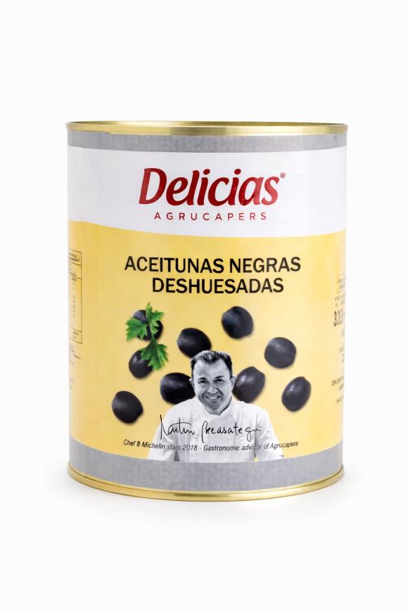 Azeitona preta sem caroço 280/320