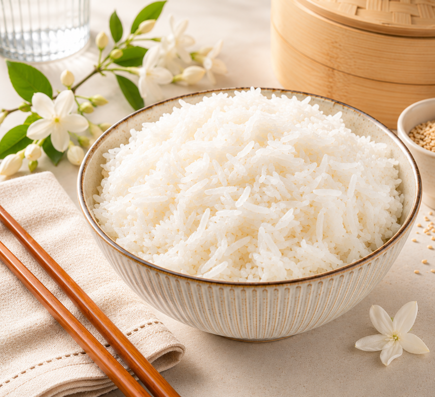 Arroz Jazmín Thai IQF Precocido
