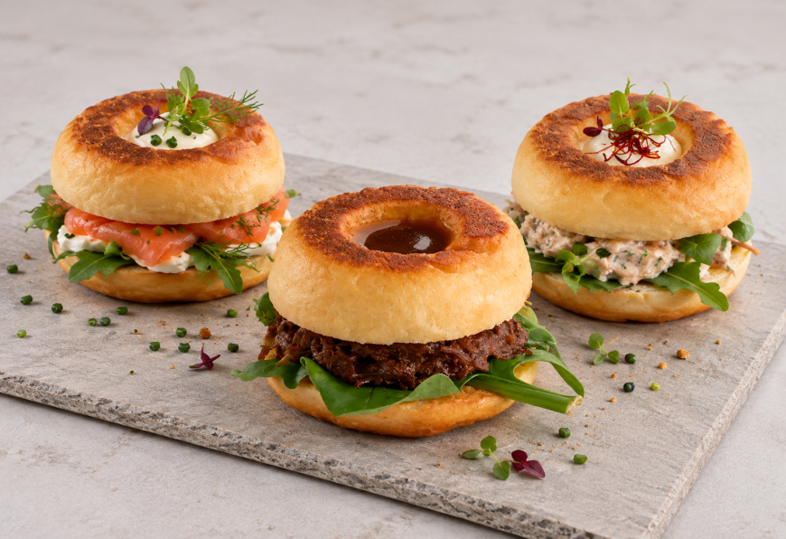 Brioche Savarín - Cerca de 30 g cada