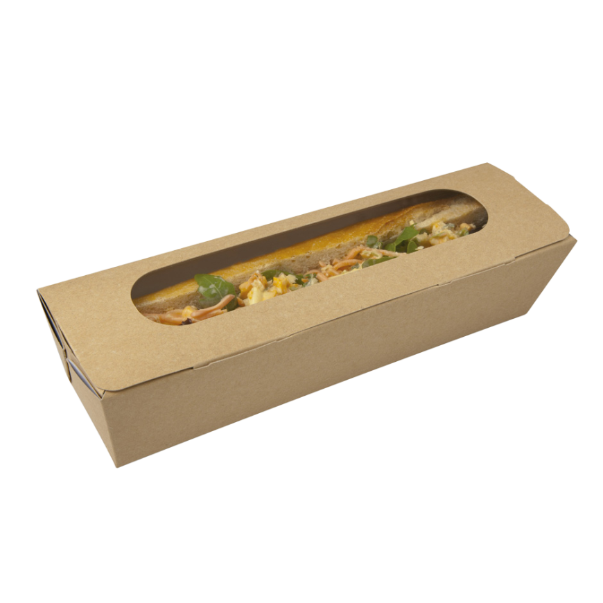 Caixa de janela para cachorro-quente