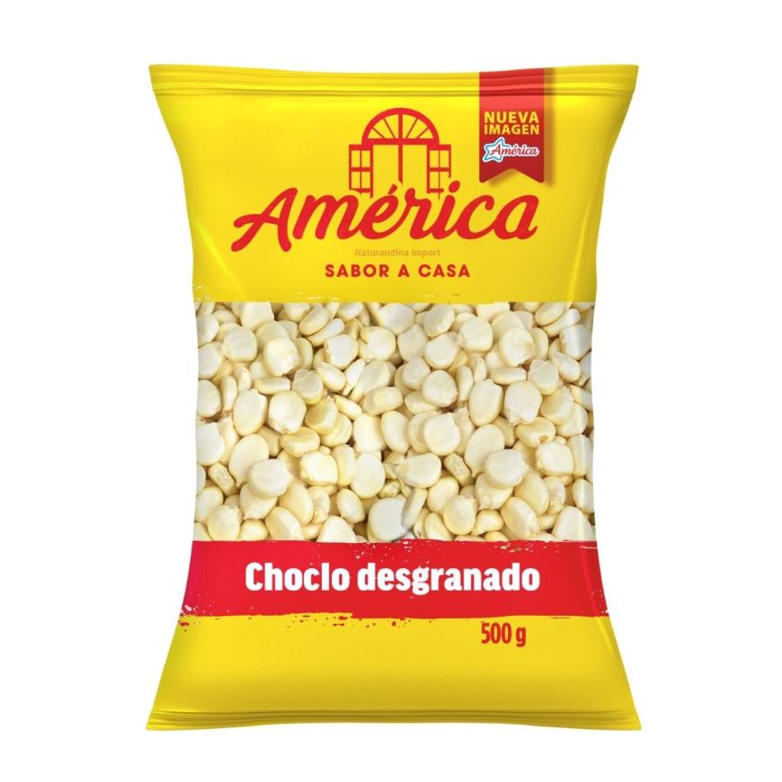 "América" sweetcorn, kernels removed