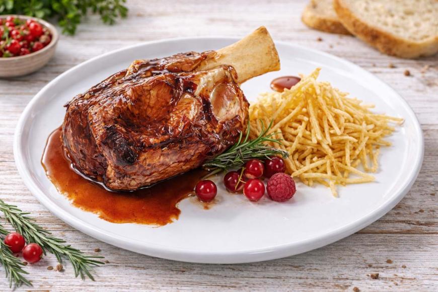 Codillo- Jamon Asado en mitades 350gr/und