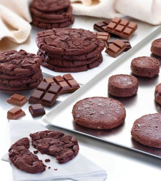 Cookies para assar Duplo chocolate Choc-Chip - 55 gr