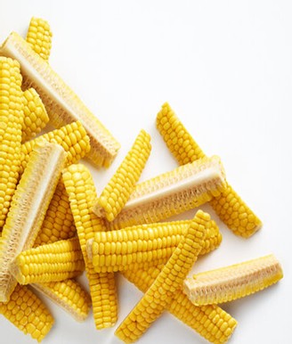 Corn Ribs intero (1/4 di pannocchia tagliata nel senso della lunghezza)
