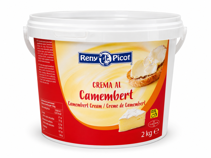 Creme para Barrar de Camembert Reny Picot