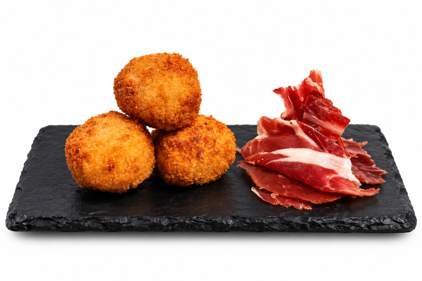 Croquete de Presunto Ibérico para Cozer no Forno, 25 g