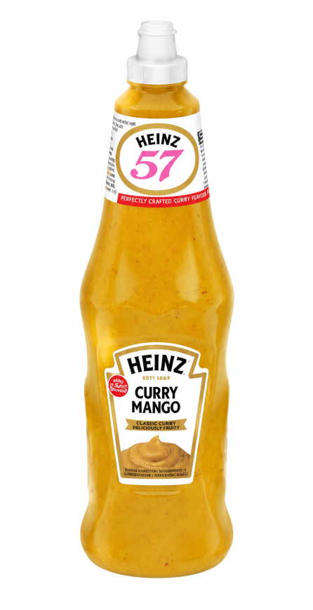 Salsa al curry e mango Heinz 1 l