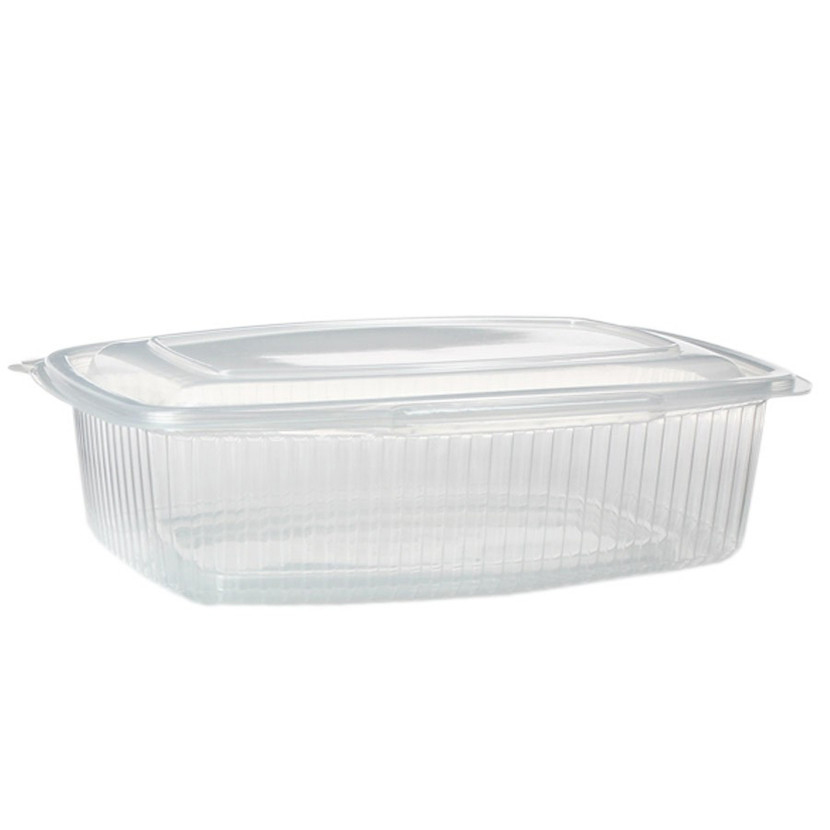 Contenitore riutilizzabile in PP con coperchio incluso (1500 cc) 23,5 x 17,5 x 6 cm