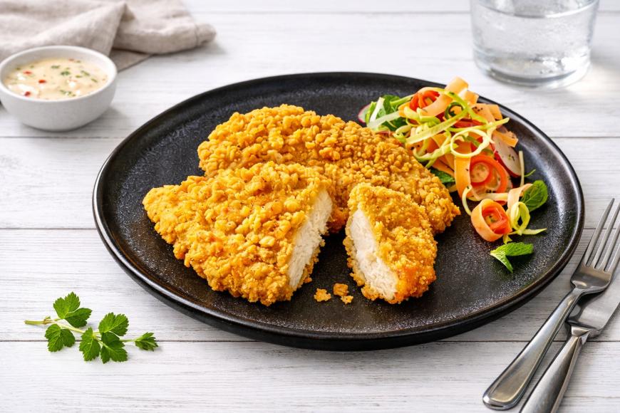 Filetes de peito de frango à moda do Sul