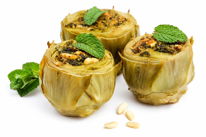 Confit Artichoke Flower - 100 g/pz