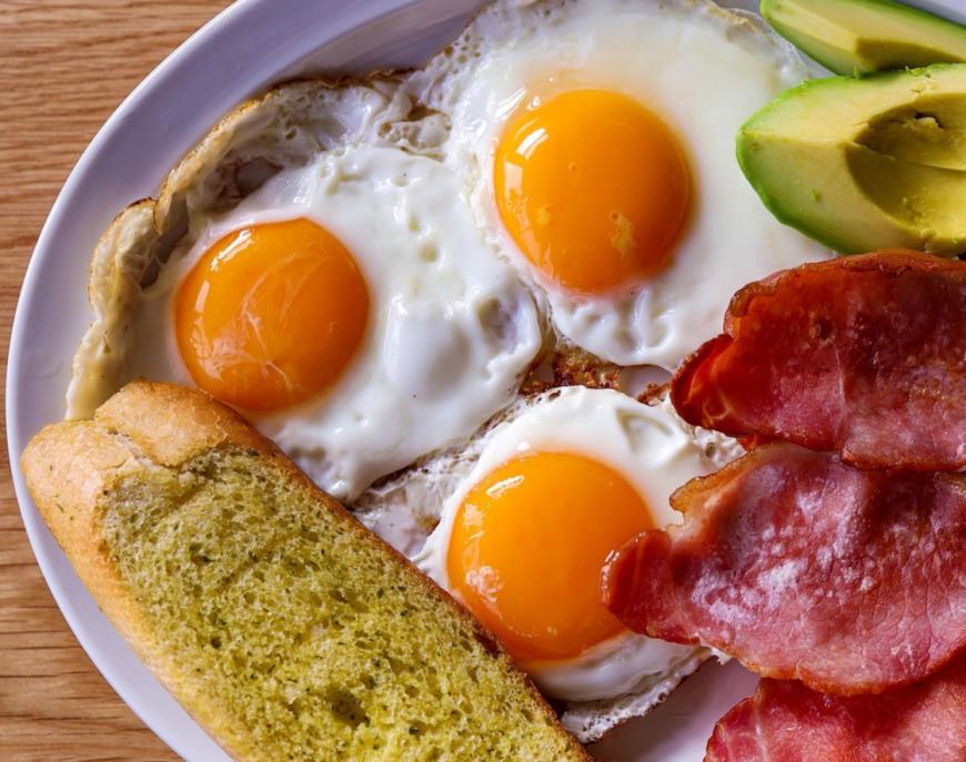 Pasteurized griddle eggs with runny yolk - 45g.