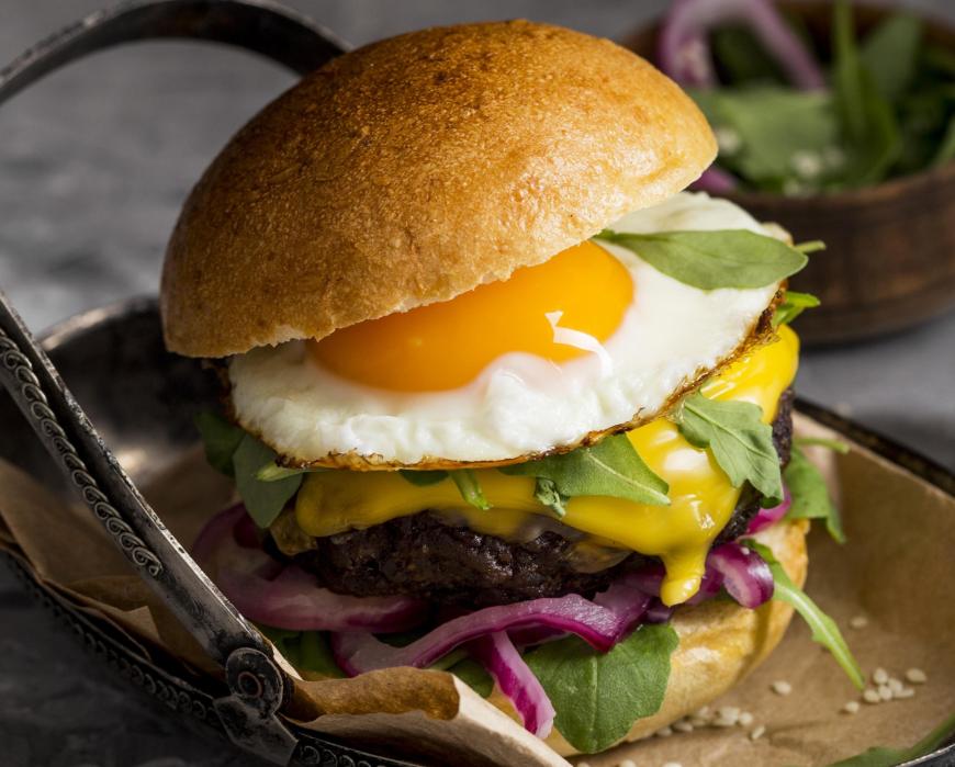 Uova da piastra pastorizzate con tuorlo liquido - 45 g.