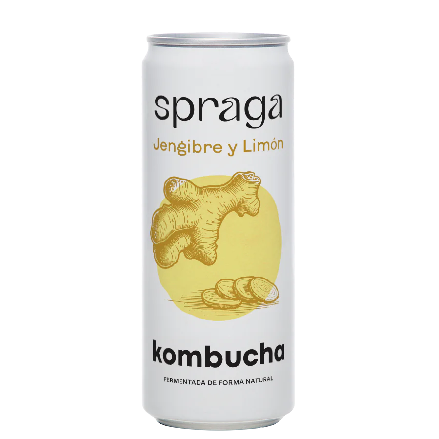 Kombucha Jengibre y Limón
