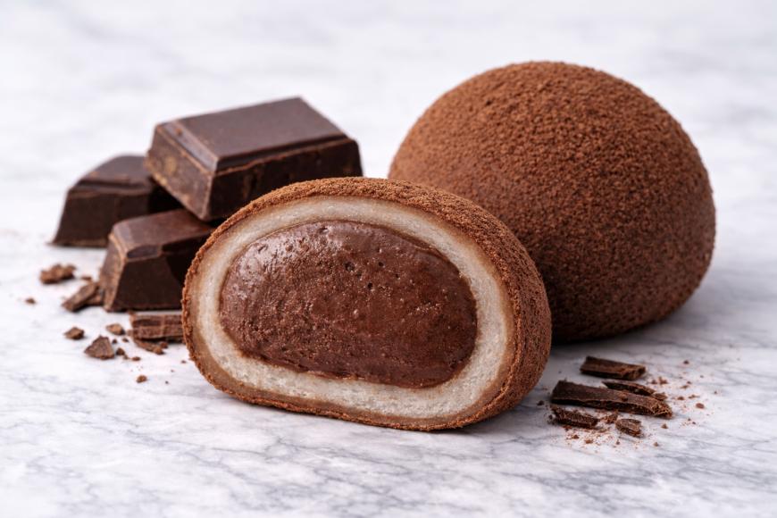 Mochi Chocolate - relleno de Helado