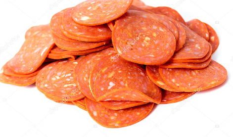 Fette di salame piccante