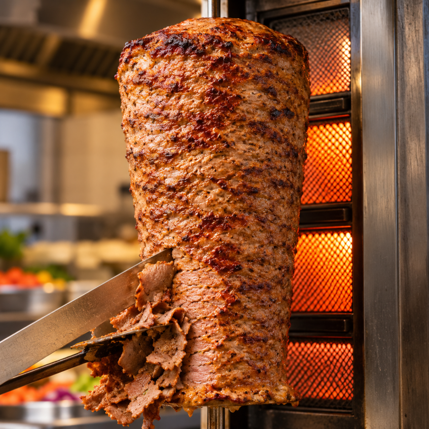 Halal Minced Veal Skewers, 10 kg