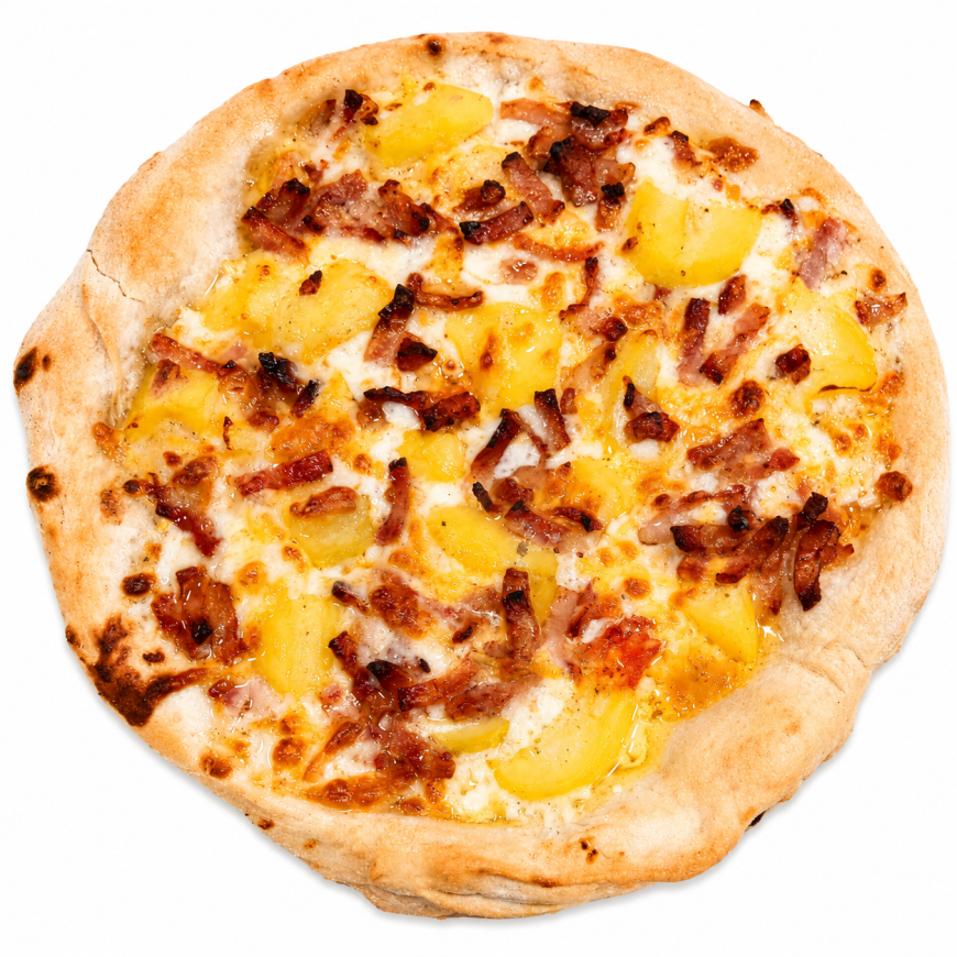 Pizza Napoletana Bacon Cheese Fries 28 cm