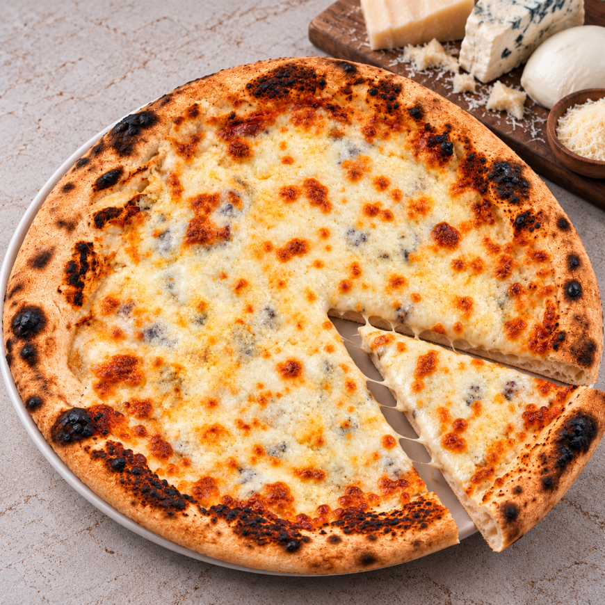 Neapolitan Four Cheese Pizza 28 cm