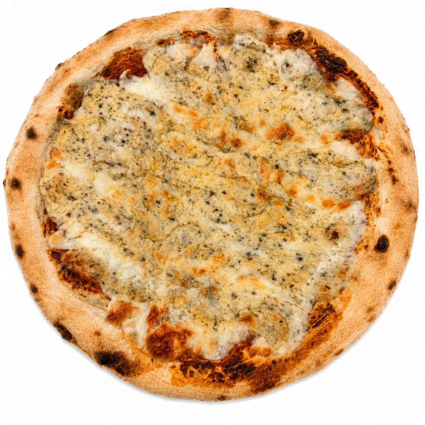 Pizza Napolitana Cuatro Quesos Trufada 28 cm