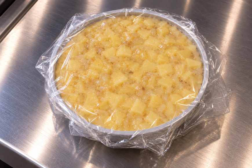 Mistura para tortilha (batata, ovo e cebola)