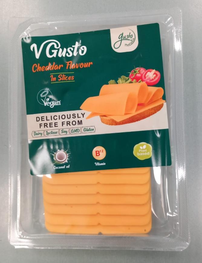 Formaggio Cheddar vegetale