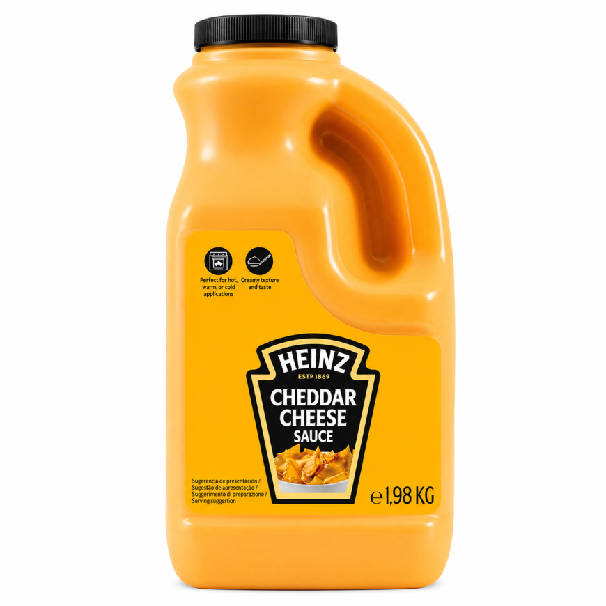 Molho de Queijo Cheddar Heinz