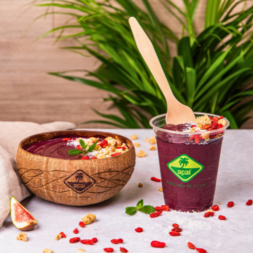 Sorvete Orgânico de Açaí com Guaraná