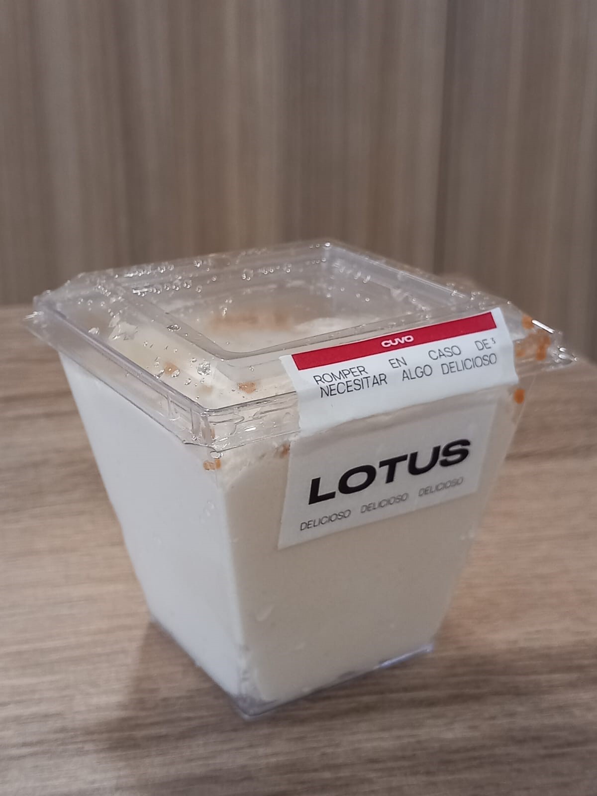 Tarrina Lotus