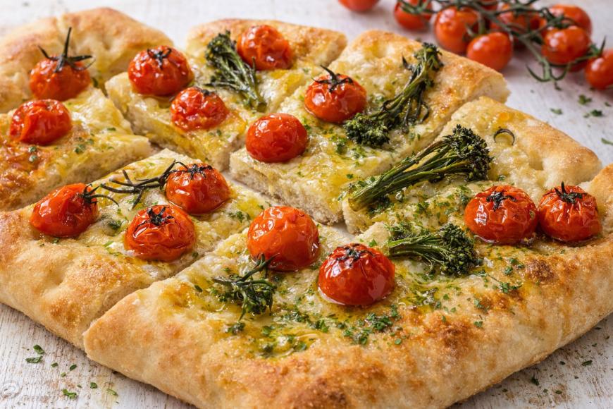 Tomates cereja semi-secos com especiarias - confitados