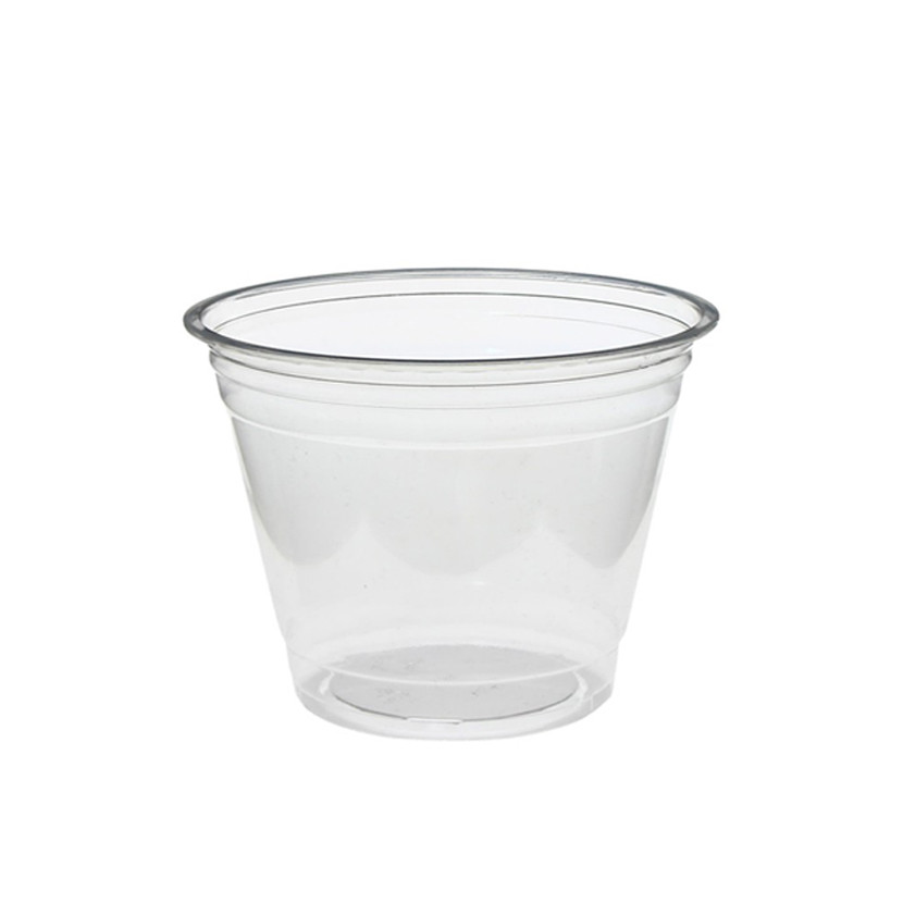 Disposable dessert cup, 9 oz (233 ml)