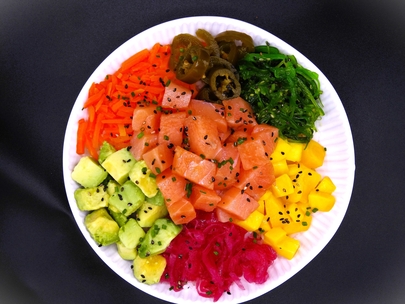 Poke De Salmon Ahumado