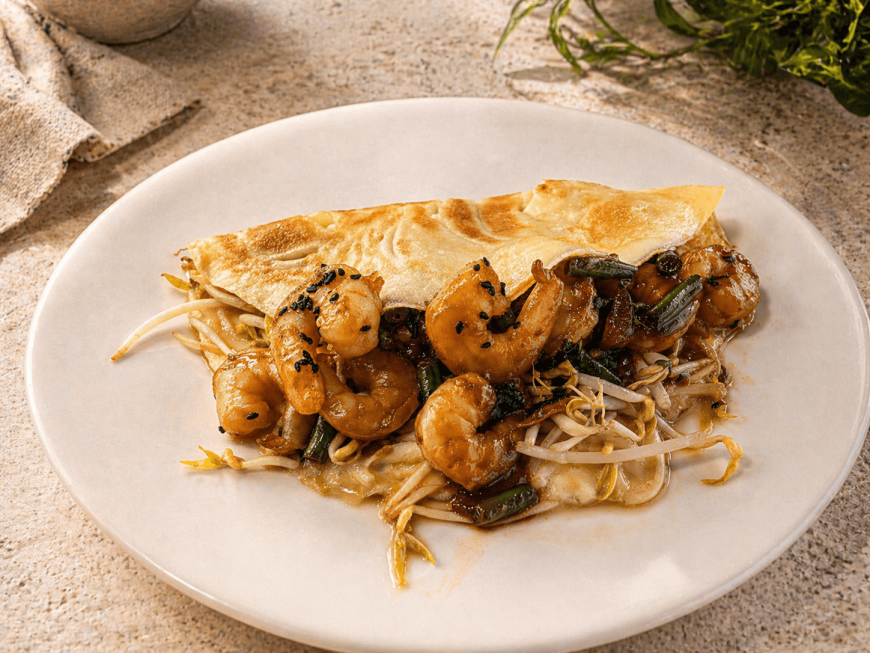 Fu-yung con gambas